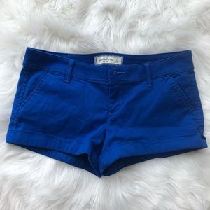 Blue shorts